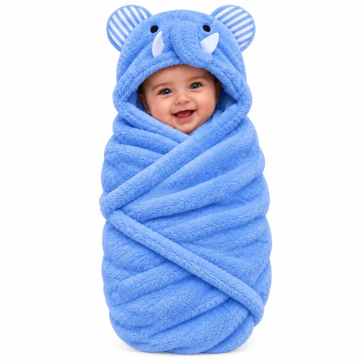 hooded baby wrap blanket for newborn baby 