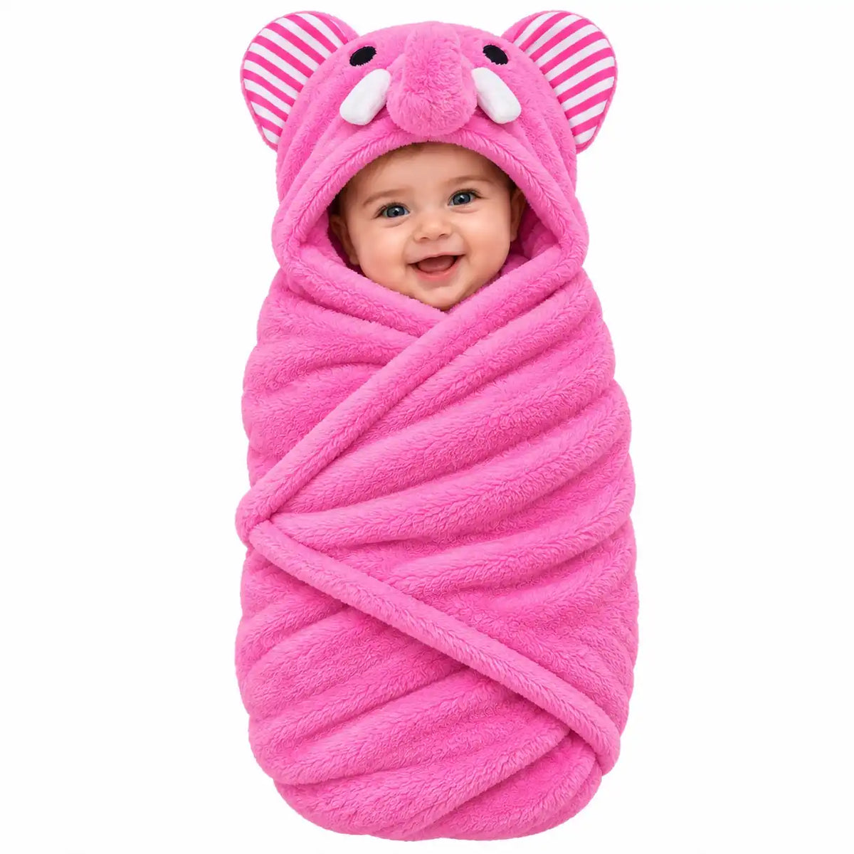 hooded baby wrap blanket for newborn baby 