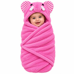 hooded baby wrap blanket for newborn baby 
