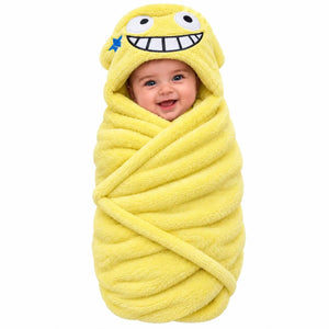 hooded baby wrap blanket for newborn baby 