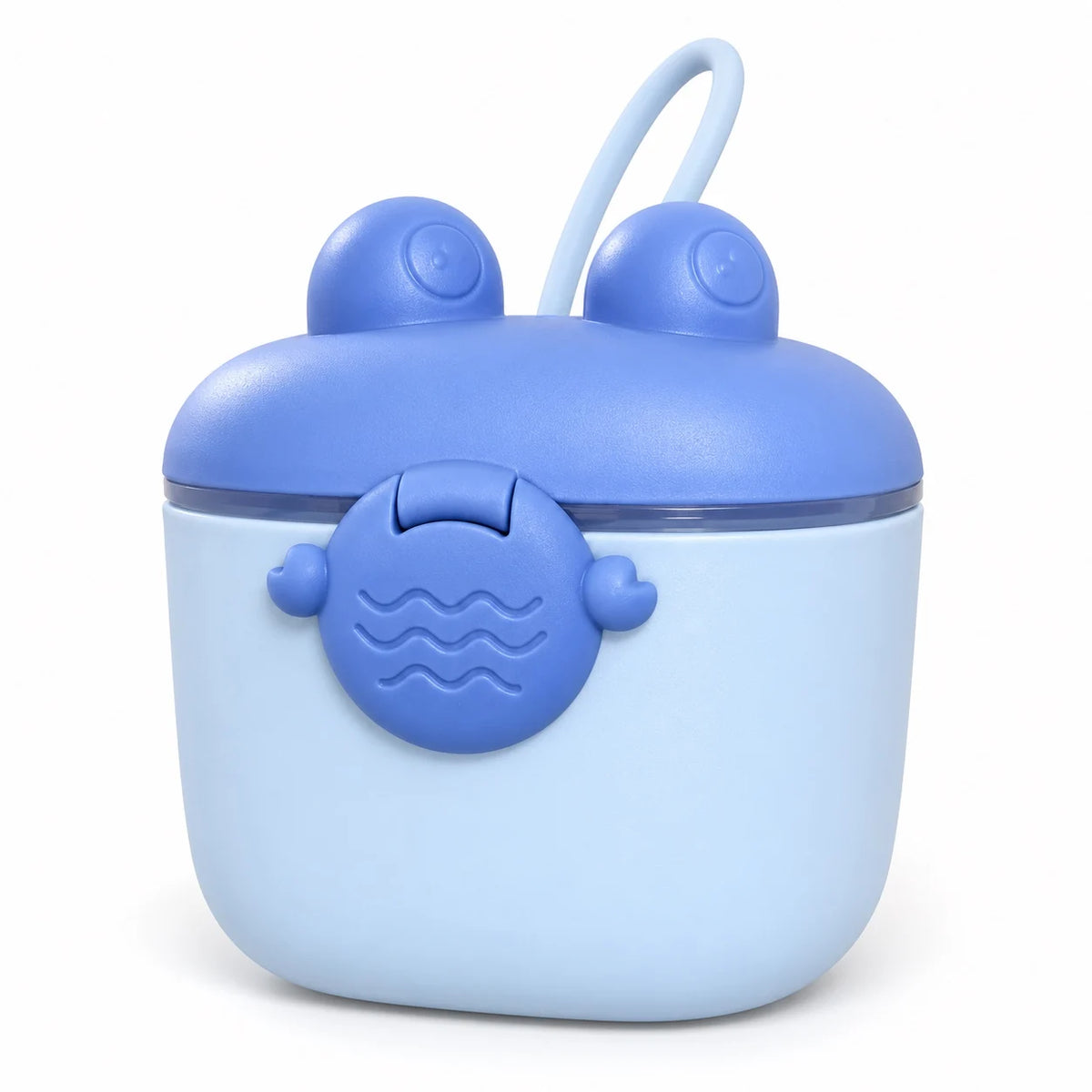 Blue Baby Milk Powder Container 350g with Carry Loop