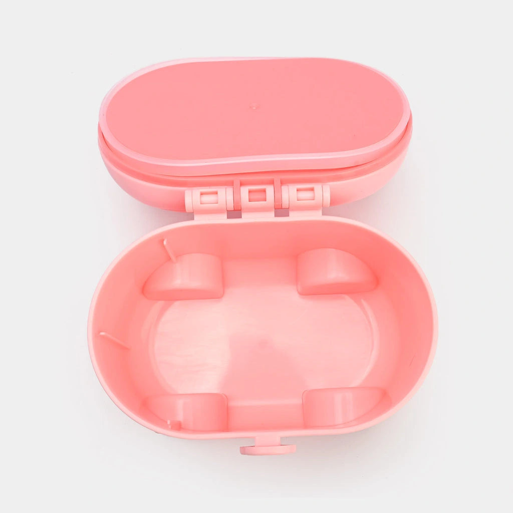 Cat-Shaped Baby Milk Powder Storage Box 180g Capacity  – Pink