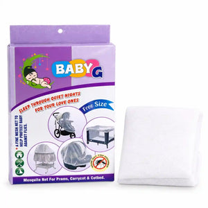 Free size baby mosquito net for pram carrycot and cot bed