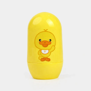 Yellow compact baby grooming kit closed storage case