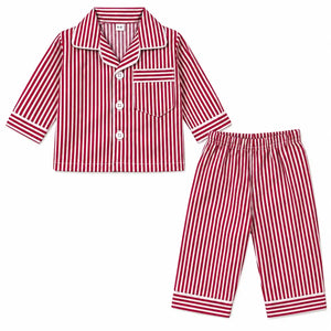Baby Classic Striped Night Suit Shirt and Pajama Set