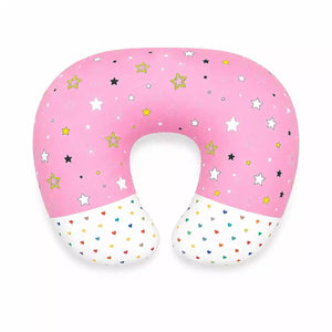 Pink star multi-purpose baby nursing and feeding support pillow