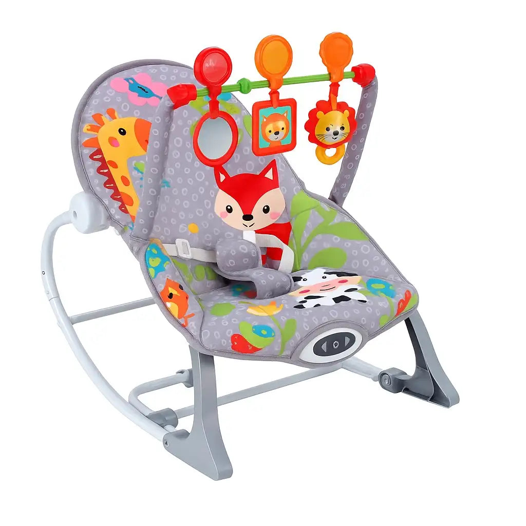 Joyous Newborn to Toddler Rocker – With Calming Vibrations & Musical Toys