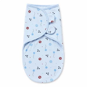 Adjustable Baby Swaddle Wrap in Blue