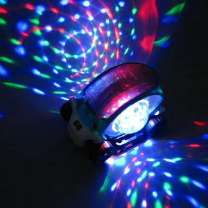 Future 09 toy car with colorful LED projection lights