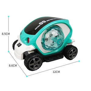 Future 09 light up toy car size 12 x 8.6 x 8.5 cm