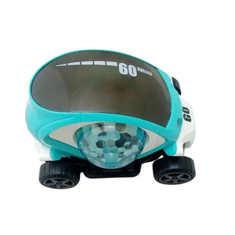 Future 09 musical light up toy car top view