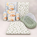 8-Piece Baby Bedding Set with Mosquito Net and Carry Nest A Gift From Heaven Sage Green in Pakistan