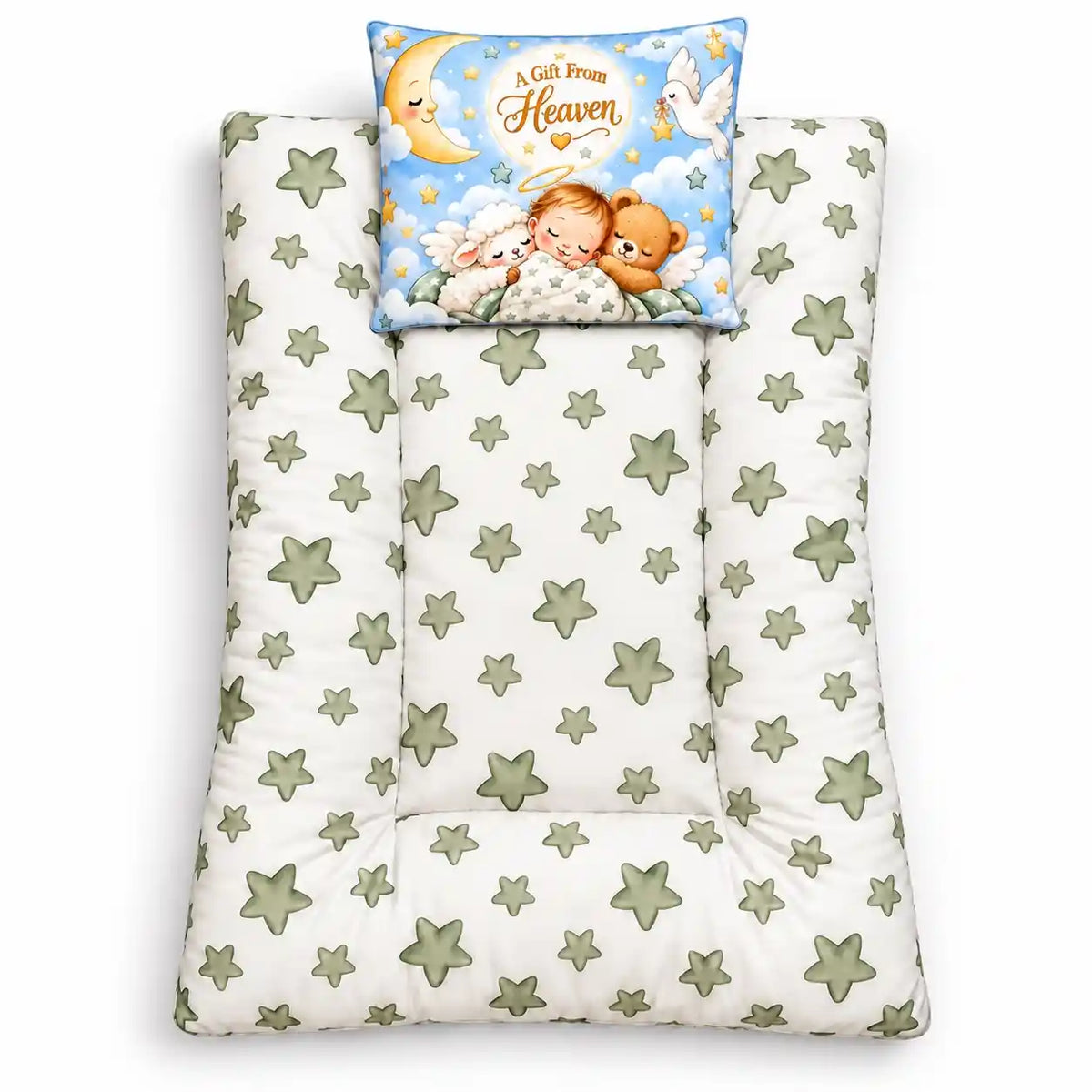 8-Piece Baby Bedding Set with Mosquito Net and Carry Nest in Pakistan