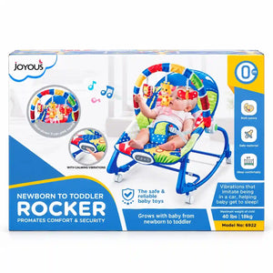 Joyous baby rocker 6922 product box with music vibration and 18kg capacity