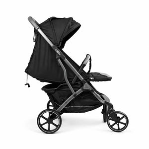 Kidilo K6 Foldable Baby Stroller Black Side View in Pakistan