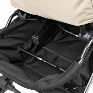 Kidilo K6 Beige Baby Stroller Underseat Storage Basket Detail