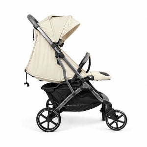 Kidilo K6 Foldable Baby Stroller Beige Side View in Pakistan