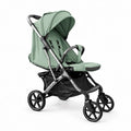 Kidilo K6 Lightweight Foldable Baby Stroller Sage Green Front Angle in Pakistan