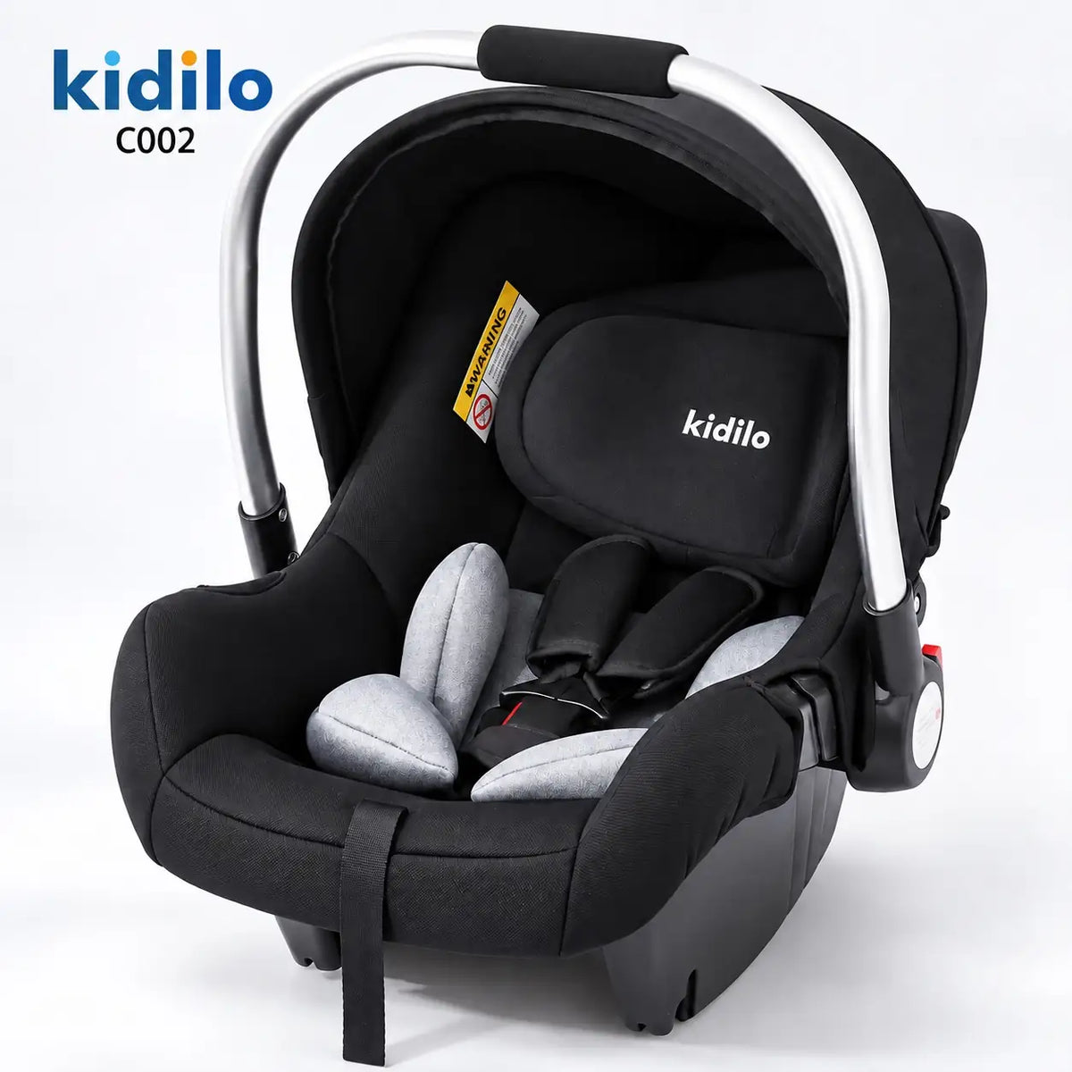 Kidilo SQC002 Infant Car Seat Carry Cot in Black