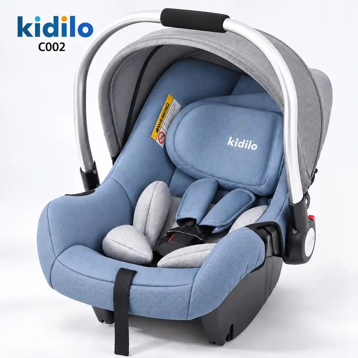 Kidilo SQC002 Baby Car Seat Carry Cot in Blue