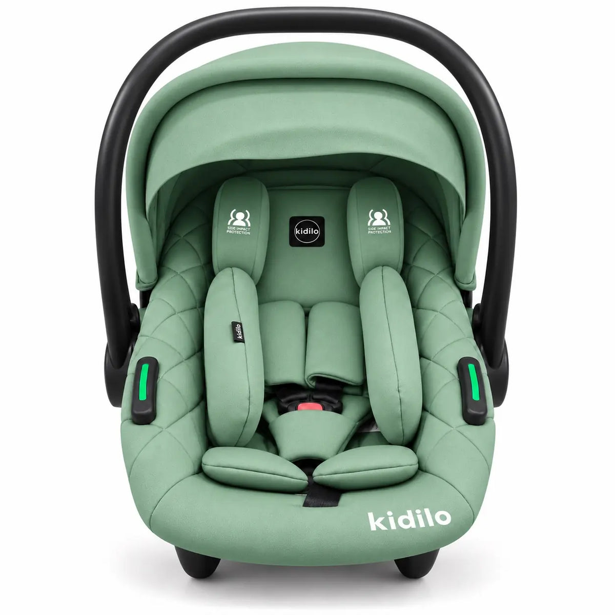 Kidilo C612 Green Baby Car Seat with Padded Side Protection