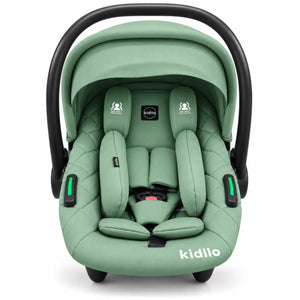 Kidilo C612 Green Baby Car Seat with Padded Side Protection