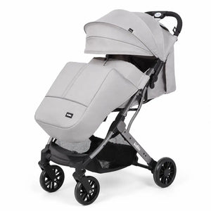 Kidilo K8F Pro Lightweight Foldable Baby Stroller Light Grey in Pakistan