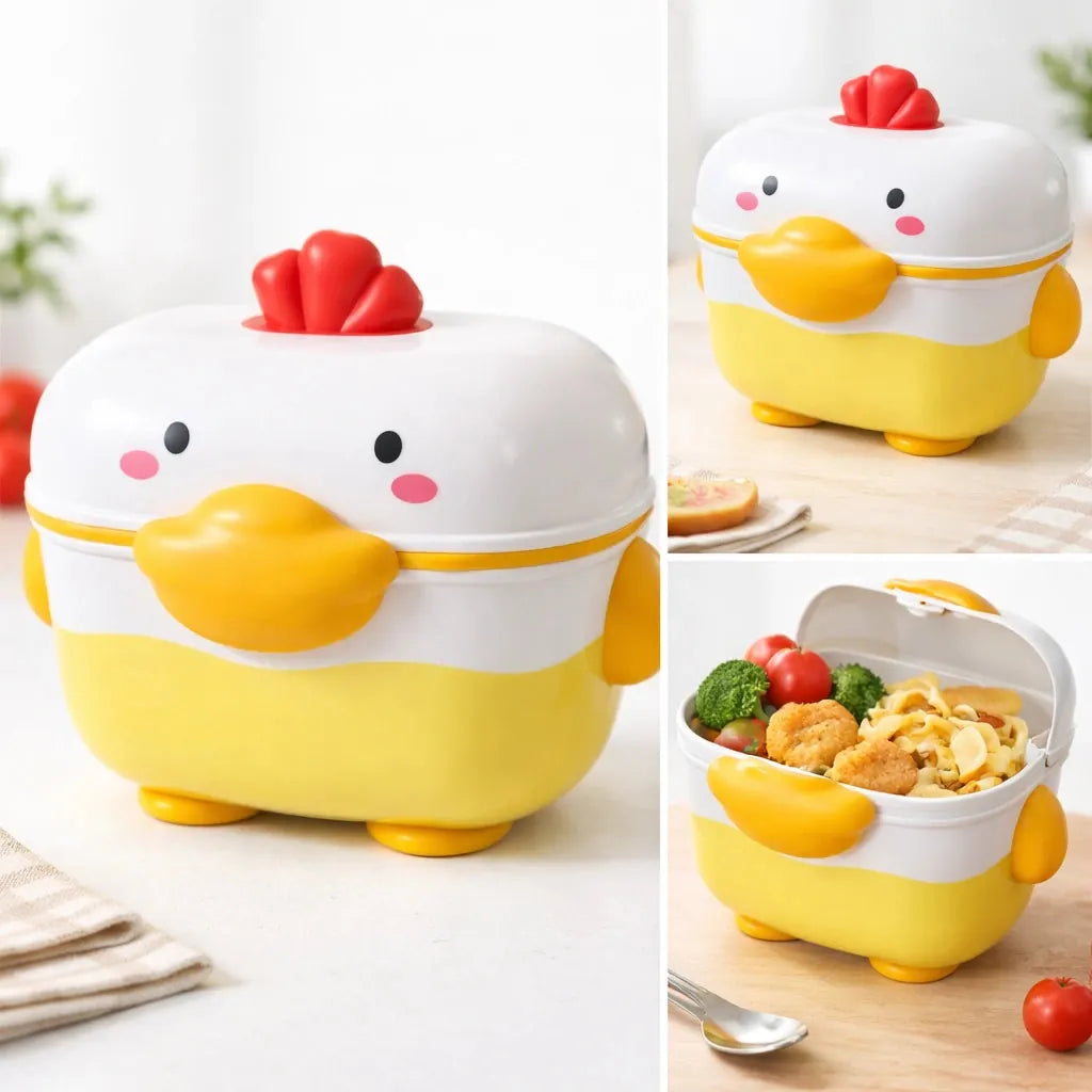 350ml Chicken Baby Food Storage Container for Milk Powder Snacks and Baby Feeding Essentials