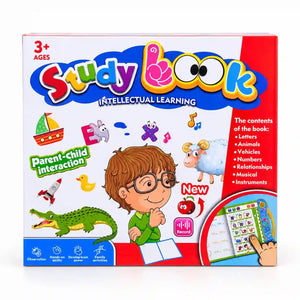 Kids Interactive Study Book phonetic learning educational toy for ages 3+