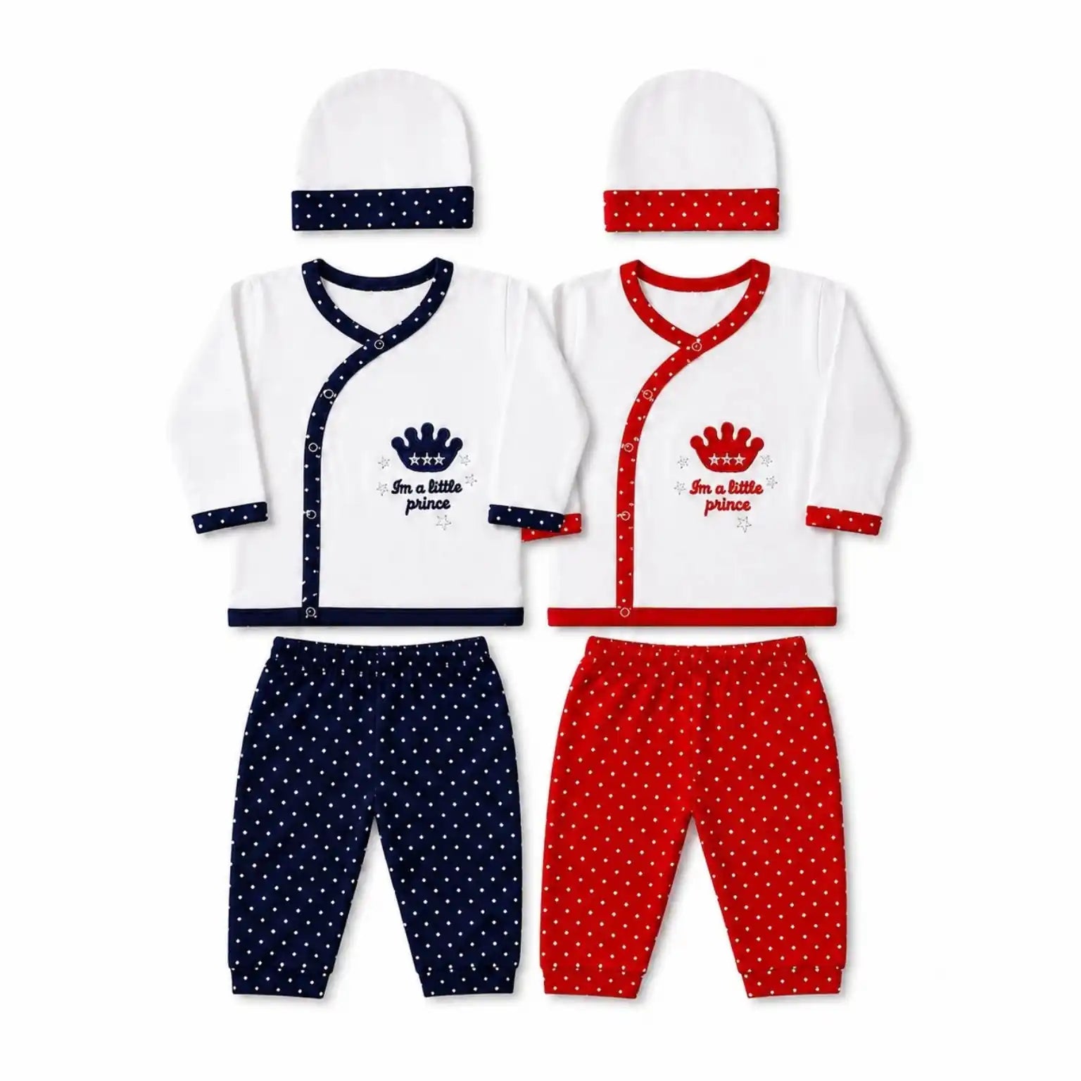 Pack of 2 Baby Prince Dress Set