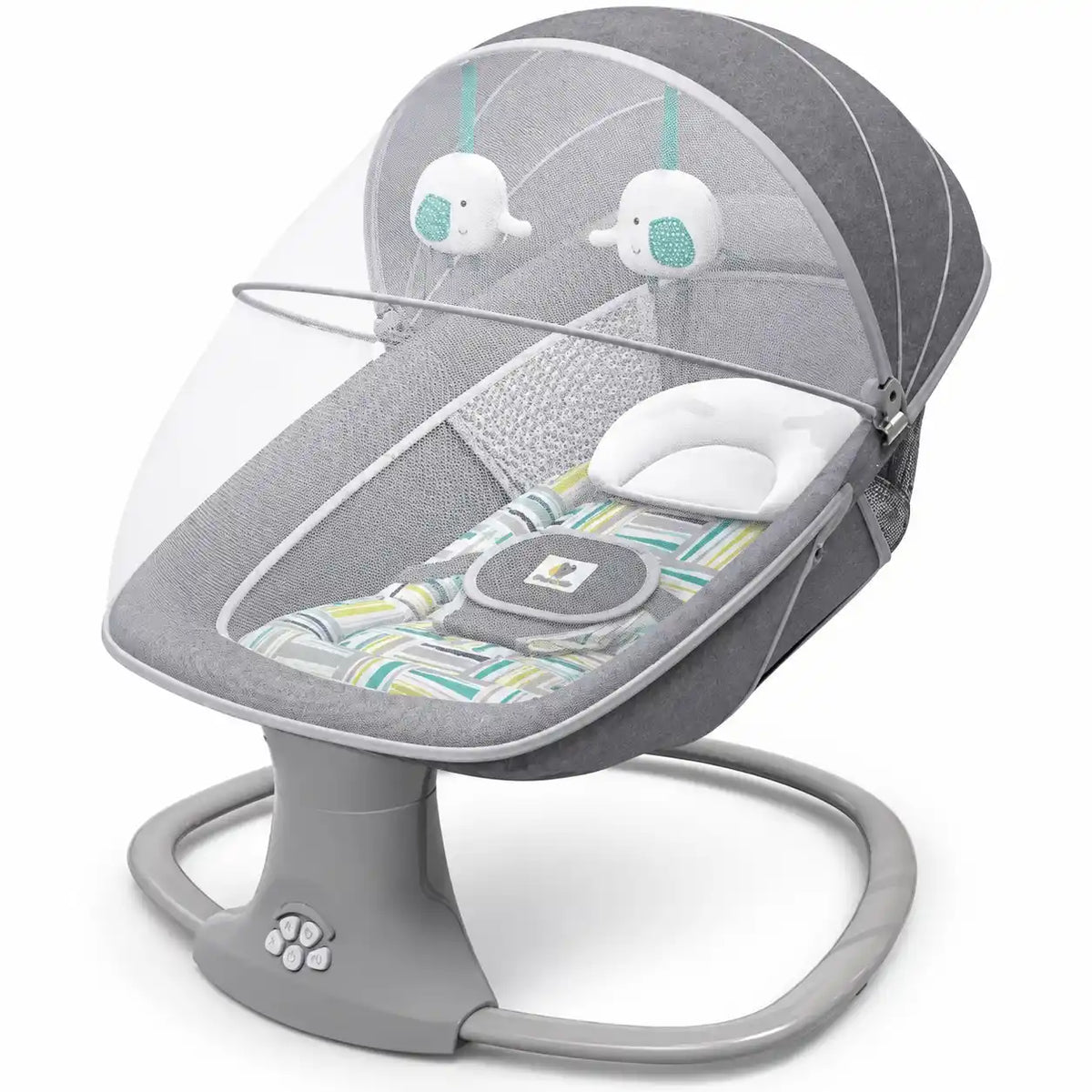 Mastela Baby Swing & Bassinet Grey with Mosquito Net