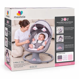 Mastela 3-in-1 Deluxe Multi-Functional Baby Bassinet Box