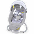 Mastela 3-in-1 Baby Bassinet Swing 8209 Grey Angled View
