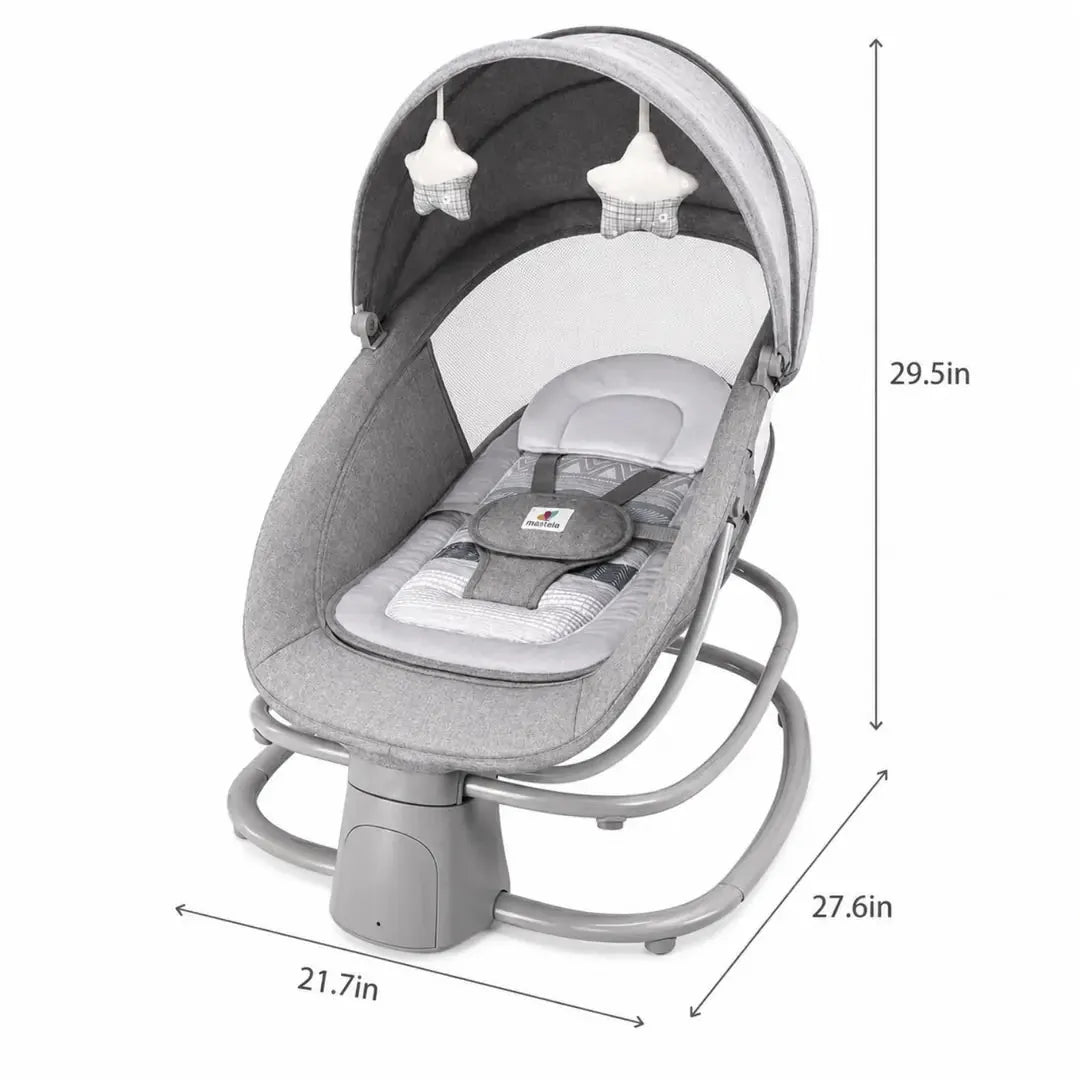 Mastela 4-in-1 Bassinet Swing 8087 dimensions and product view