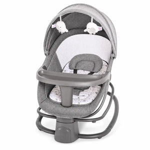 Mastela 4-in-1 Bassinet Swing 8087 with canopy and feeding tray