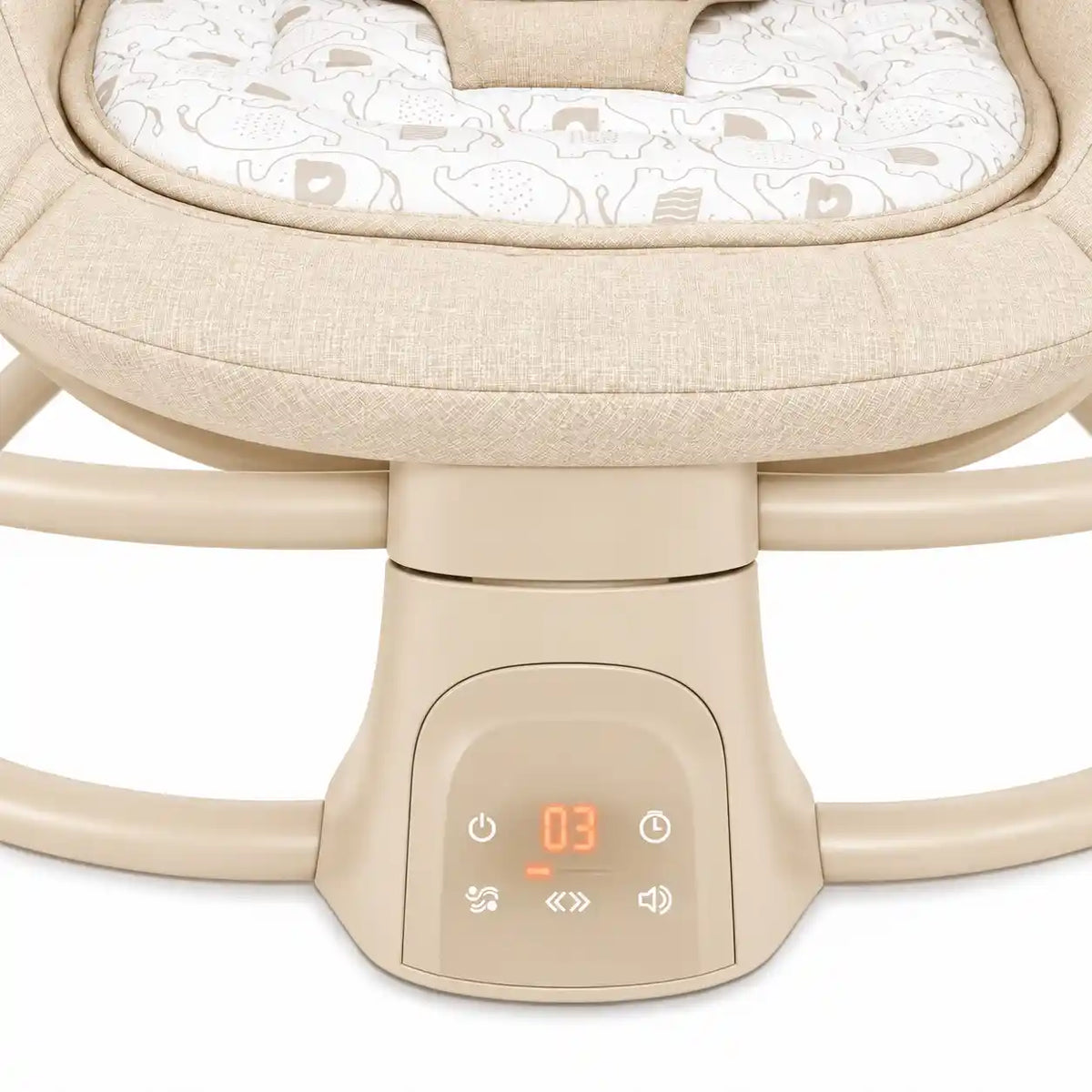 Mastela Bassinet Swing 8081 electronic control panel with timer and music
