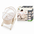 Mastela 09855 beige 4-in-1 multi-functional baby bassinet with mosquito net