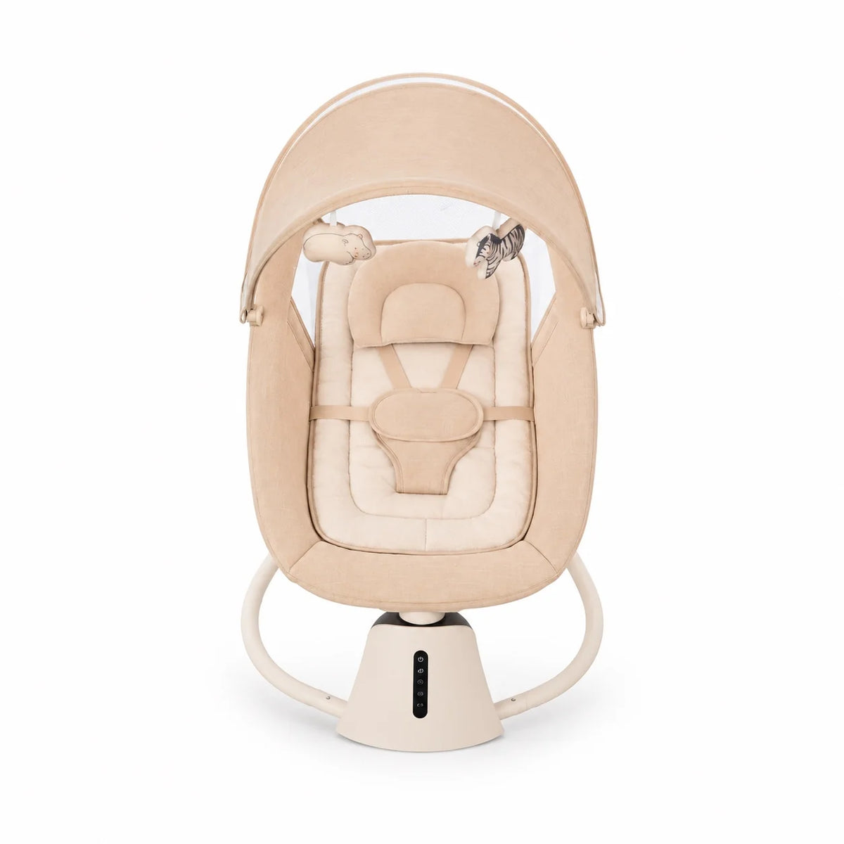 Mastela 3-in-1 Aura Deluxe Baby Swing 8015 Beige Front View