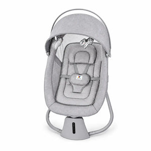 Mastela 3-in-1 Aura Deluxe Baby Swing 8018 Grey Front View