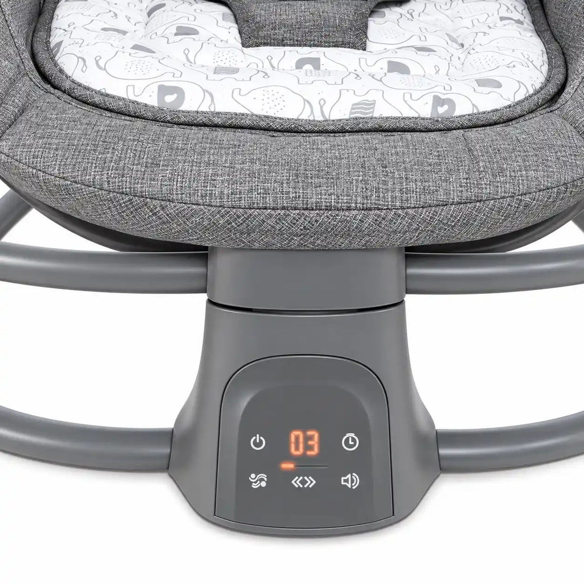 Mastela Bassinet Swing 8087 electronic control panel with timer and music