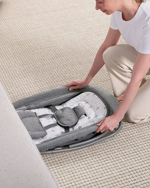 Mastela Bassinet Swing 8087 easy-fold storage design