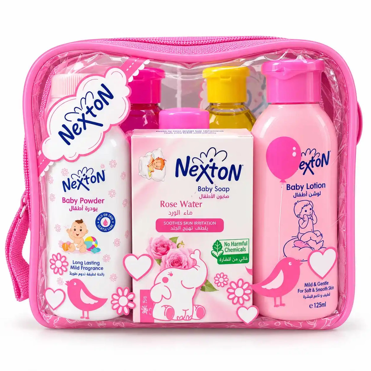 Nexton Baby Care Gift Set with Travel Bag in Pakistan
