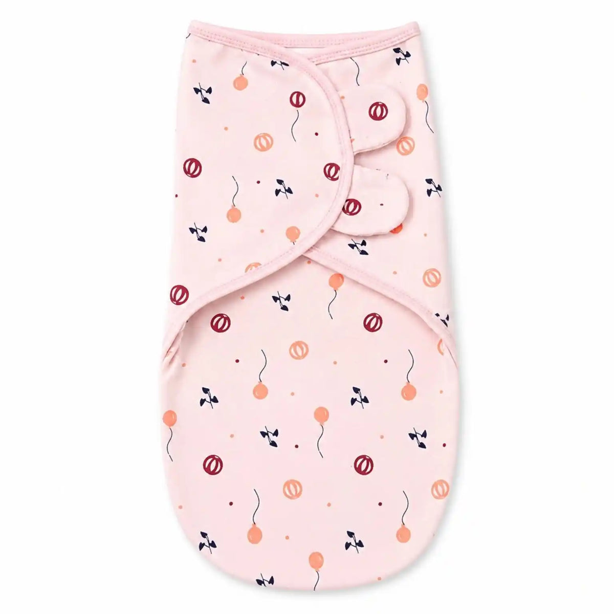 Adjustable Baby Swaddle Wrap in Pink 