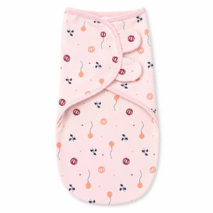 Adjustable Baby Swaddle Wrap in Pink 