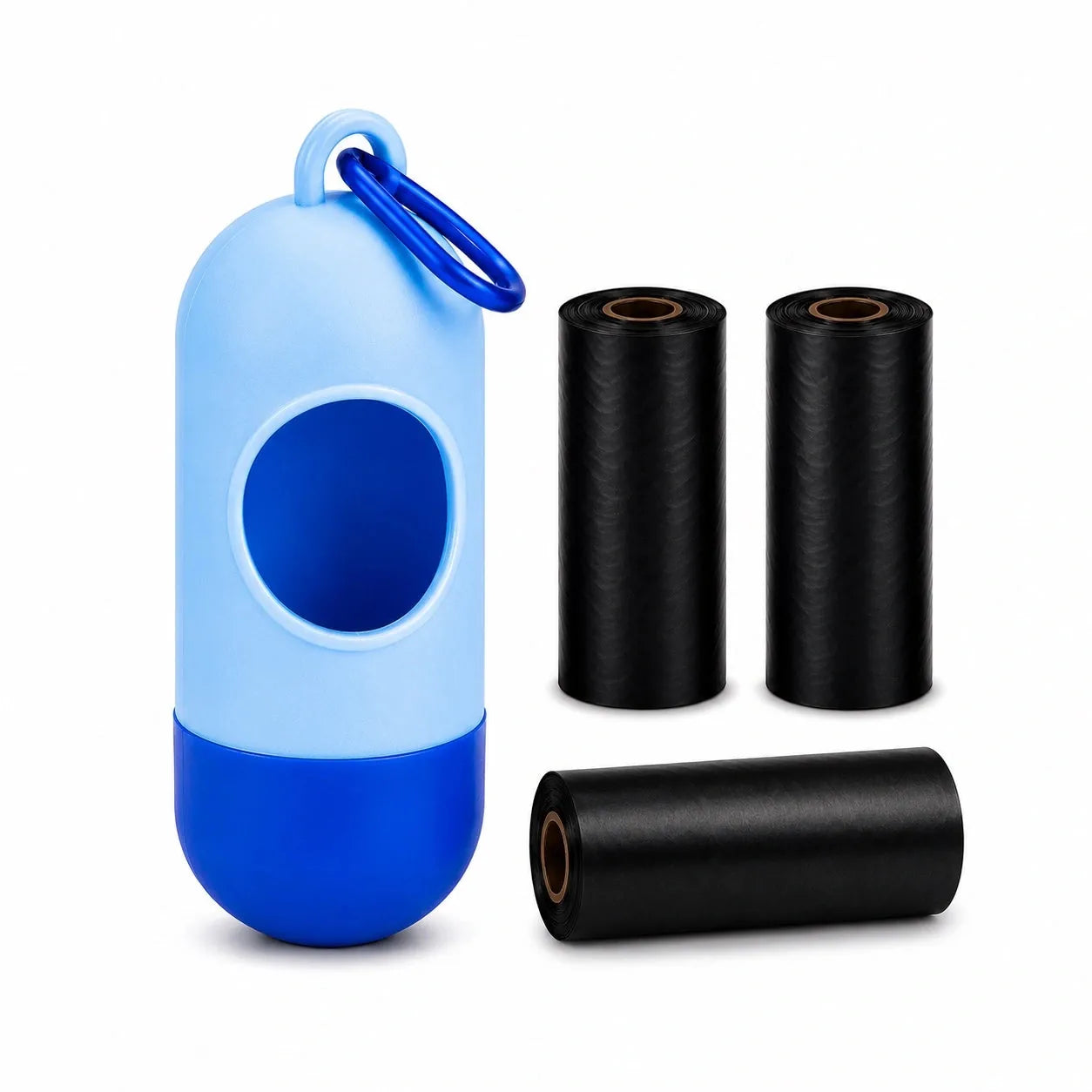 Portable Baby Waste Bag Dispenser with 2 Refills
