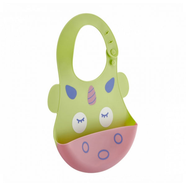 Silicone Baby Bib | Waterproof Bib | Adjustable Neck | Dishwasher Safe