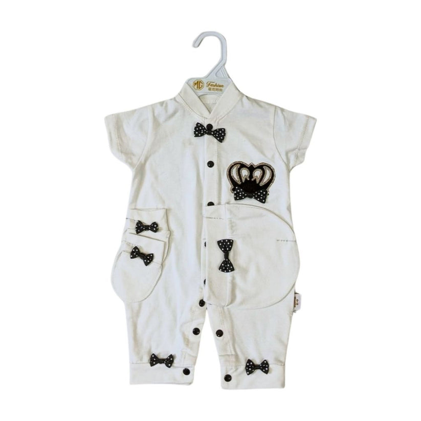 Stylish Turkey Romper Set With Cap & Mittens