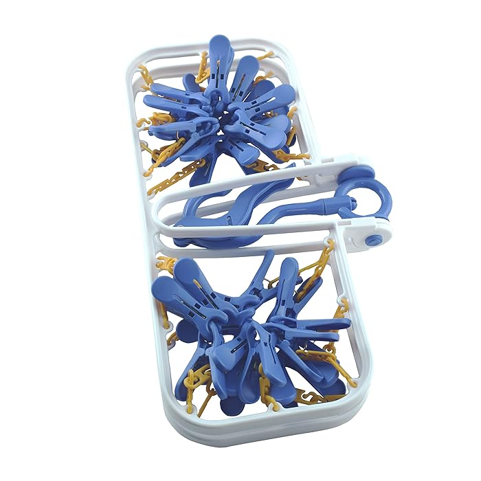 Baby Clothes Dryer Hanger 28 Clips