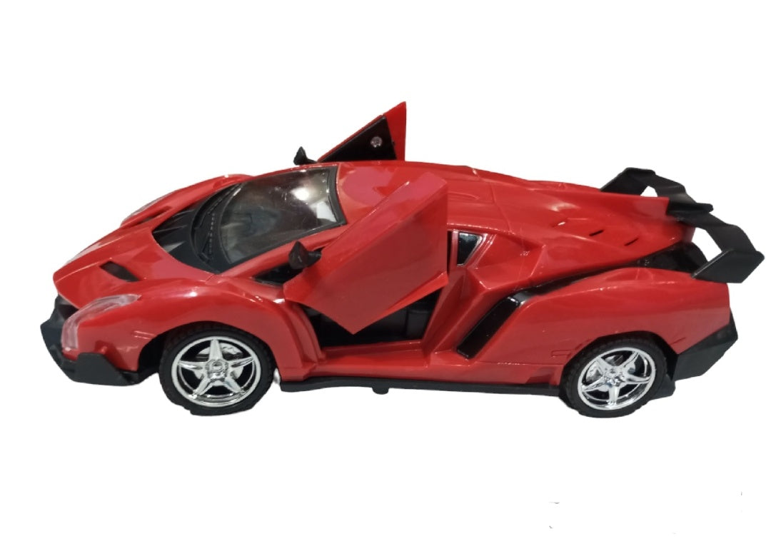 Remote Control Simulated Model Car with Lights