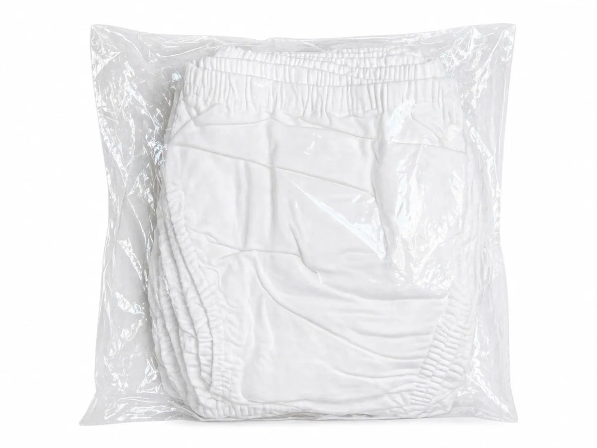 Pack of 6 Baby Cotton Panties – White